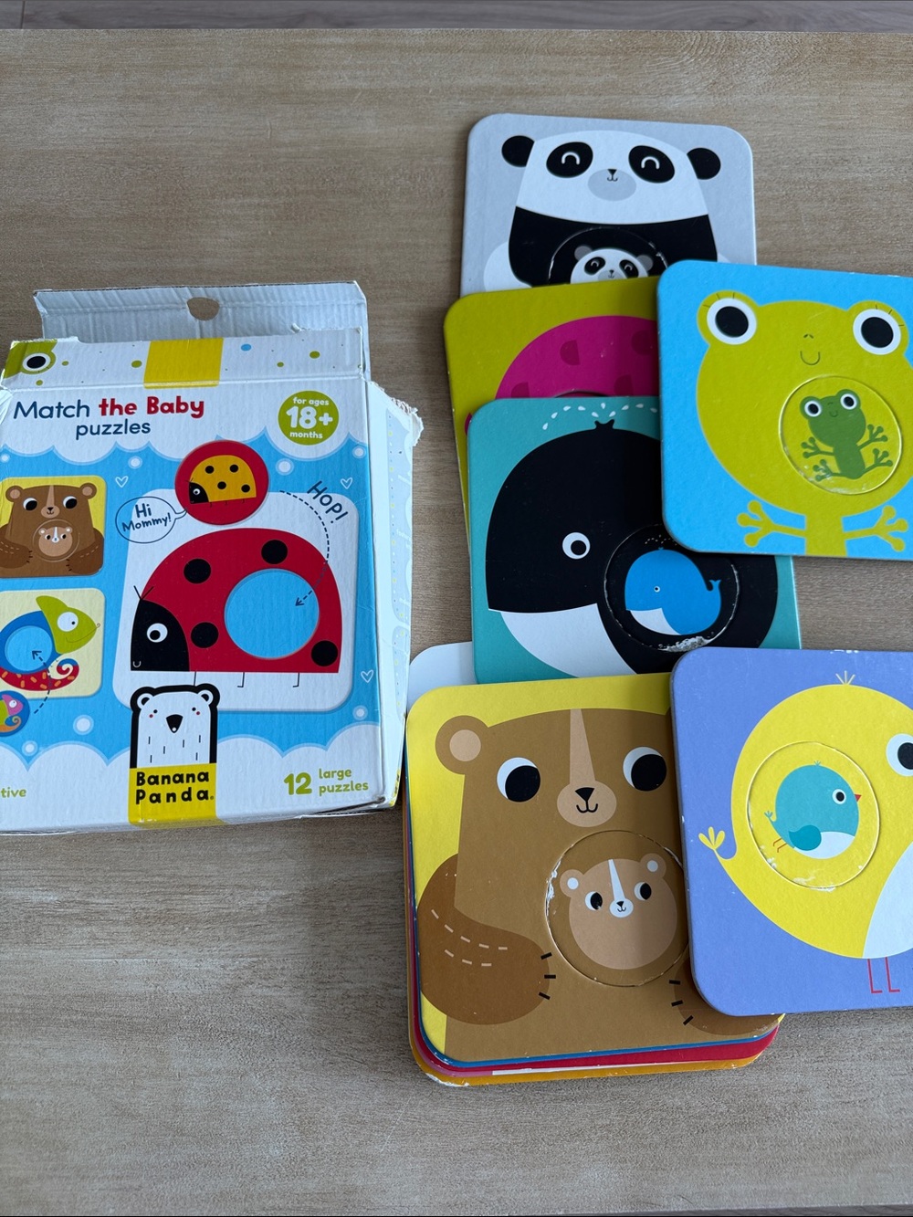 Banana Panda - Match the Baby Puzzles